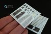 Quinta Studio QD32021 F-16C 3D-Printed & coloured Interior on decal paper (for Academy kit) 1/32